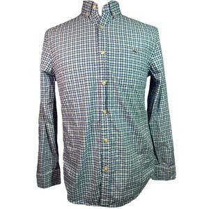 Vineyard Vines Men's Slim Fit Tucker Plaid Button Down Shirt Long Sleeve Size S